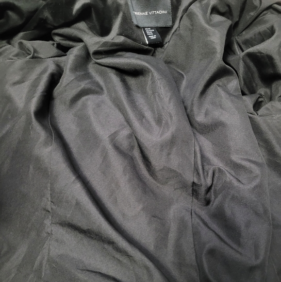 Adrienne Vittadini black velour velvet blazer with chunky gold buttons - Picture 9 of 9